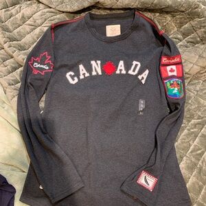 Canada Long Sleeve Shirt with Patches
